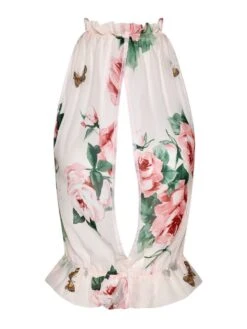 Seide Top OLIVIA BALI Rosa Geblümt Von Cadolle -Marlies Dekkers Verkaufsgeschäft 3316dif top rose olivia soie bali 5