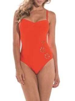 Makramee Träger Badeanzug CHATON Von Nicole Olivier 16 Makramee Träger Badeanzug CHATON Von Nicole Olivier -Marlies Dekkers Verkaufsgeschäft badeanzug chaton koralle nicole olivier