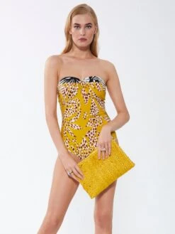 Bandeau Badeanzug SANTORINI Maisgelb Von Fürstenberg -Marlies Dekkers Verkaufsgeschäft badeanzug mais bunt 278 38075 fuerstenberg