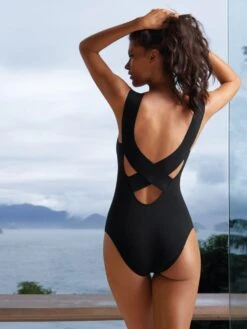 Badeanzug SOYA 61 Unifarben Von Pain De Sucre 19 Badeanzug SOYA 61 Unifarben Von Pain De Sucre -Marlies Dekkers Verkaufsgeschäft badeanzug schwarz soya pain de sucre 3 4