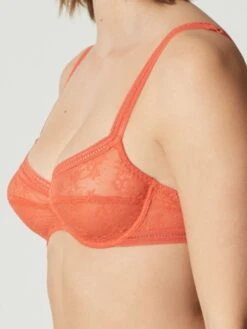 Tüllspitze Bügel-BH MISS LEJABY Von Maison Lejaby -Marlies Dekkers Verkaufsgeschäft balconette bh mit spitze orange misslejaby chili maison lejaby 2 1