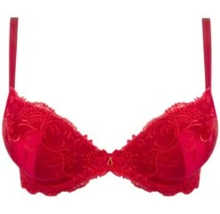 Gefütterter Seiden BH SPLENDEUR SOIE Von Lise Charmel -Marlies Dekkers Verkaufsgeschäft bh gefuettert seide acc8580b rot 2478 splendeur soie lise charmel 2 1
