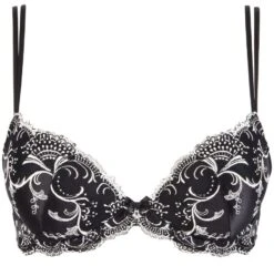 Gefütterter Seiden BH SPLENDEUR SOIE Von Lise Charmel -Marlies Dekkers Verkaufsgeschäft bh gefuettert seide acc8580b schwarz 8110 splendeur soie lise charmel 2 1