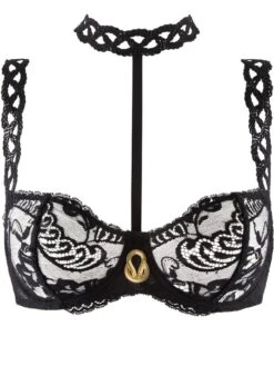 BH PRECIOUS TALE Mit Leavers Spitze Von Aubade 14 BH PRECIOUS TALE Mit Leavers Spitze Von Aubade -Marlies Dekkers Verkaufsgeschäft bh halbschale ref14 schwarz precious tale aubade 4