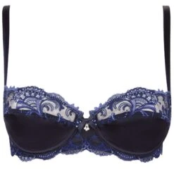 Seiden BH SPLENDEUR SOIE Von Lise Charmel -Marlies Dekkers Verkaufsgeschäft bh halbschale seide acc3080b dunkelblau 5276 splendeur soie lise charmel 2