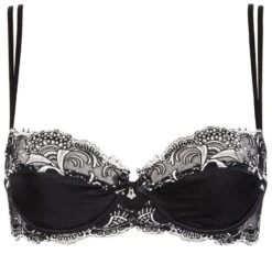 Seiden BH SPLENDEUR SOIE Von Lise Charmel -Marlies Dekkers Verkaufsgeschäft bh halbschale seide acc3080b schwarz 8110 splendeur soie lise charmel 2
