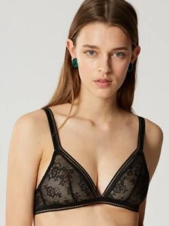Tüllspitze Triangel-BH MISS LEJABY Von Maison Lejaby -Marlies Dekkers Verkaufsgeschäft bh schwarz 16442 miss lejaby maison lejaby 1 1