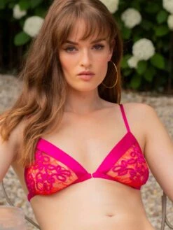 Seide Triangel BH MELINDA Von Marjolaine 11 Seide Triangel BH MELINDA Von Marjolaine -Marlies Dekkers Verkaufsgeschäft bh seide melinda 4mel5201 fuchsia rot marjolaine