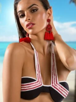 Bandeau Neckholder Bikini PAILLETTEN Von Cotton Club Mare -Marlies Dekkers Verkaufsgeschäft bikini pailletten aa6 cotton club 1