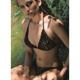 Triangel Bikini MADAME Schwarz Von Nicole Olivier 3 Triangel Bikini MADAME Schwarz Von Nicole Olivier