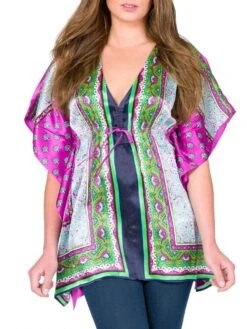 100% Seide Tunika EXOTIC Von Eva B. Bitzer -Marlies Dekkers Verkaufsgeschäft bitzer tunika exotic seide 1 1