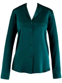 100% Seide Bluse TOI MON AMOUR Basic Farben Von Aubade -Marlies Dekkers Verkaufsgeschäft bluse gr n seide toi mon amour qs44 emeraude aubade 1 1 1 1