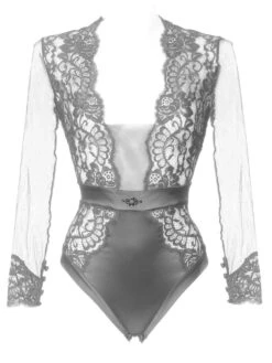 Langarm Body Spitze Mit Strass MARLENE Prelude Milano 20 Langarm Body Spitze Mit Strass MARLENE Prelude Milano -Marlies Dekkers Verkaufsgeschäft body grau yh307 prelude 6 1 2