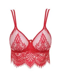 Bralette BLACK SWAN Spitze Von Prelude Milano -Marlies Dekkers Verkaufsgeschäft bralette buegel bh spitze ys284 rot black swan prelude milano 1