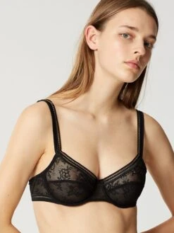 Tüllspitze Bügel-BH MISS LEJABY Von Maison Lejaby -Marlies Dekkers Verkaufsgeschäft buegel bh schwarz 16433 miss lejaby maison lejaby 1