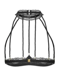 Ouvert Bustier-BH GEISHA CAGE Mit Schmuck-Kristallen Von Cadolle 14 Ouvert Bustier-BH GEISHA CAGE Mit Schmuck-Kristallen Von Cadolle -Marlies Dekkers Verkaufsgeschäft cage bh geisha schwarz cadolle 4