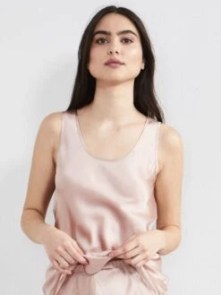100% Seide Camisole Top KLASSIK SATIN Unifarben Von Eva B. Bitzer -Marlies Dekkers Verkaufsgeschäft camisole top seide rosecloud 27318232 klassik satin eva b bitzer 9