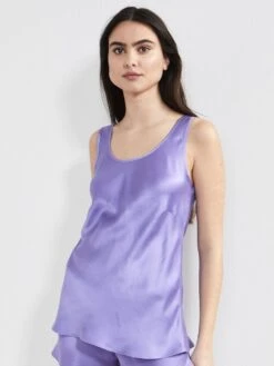 100% Seide Camisole Top KLASSIK SATIN Pastellige Farben Von Eva B. Bitzer -Marlies Dekkers Verkaufsgeschäft camisole top seide very peri 27318232 klassik satin eva b bitzer 9 1 1