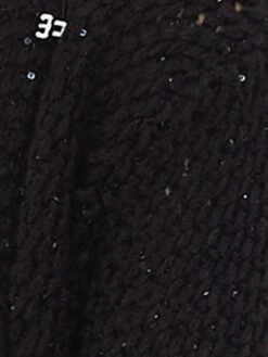 Lang Cardigan WOLLE + PAILLETTEN Schwarz Von Chiara Fiorini 7 Lang Cardigan WOLLE + PAILLETTEN Schwarz Von Chiara Fiorini -Marlies Dekkers Verkaufsgeschäft cardigan schwarz cf1919 chiara fiorini 1 1