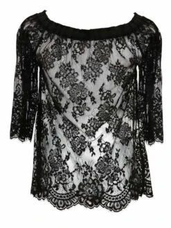 Spitze Carmen Shirt INESSA Von Escora -Marlies Dekkers Verkaufsgeschäft carmen shirt inessa schwarz 9171 e251 400 escora 2 1 1