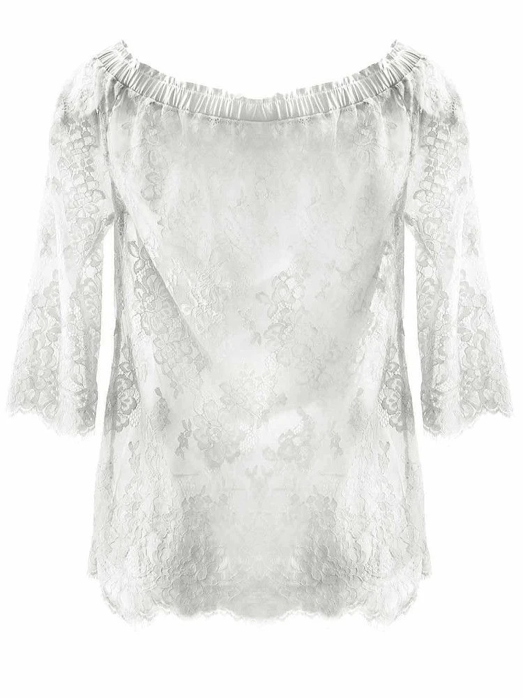 Spitze Carmen Shirt INESSA Von Escora 8 Spitze Carmen Shirt INESSA Von Escora – Bild 6