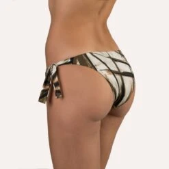 Bügel Bikini AFRIKA Schwarz-creme Von Cotton Club Mare -Marlies Dekkers Verkaufsgeschäft cw7 slip 02