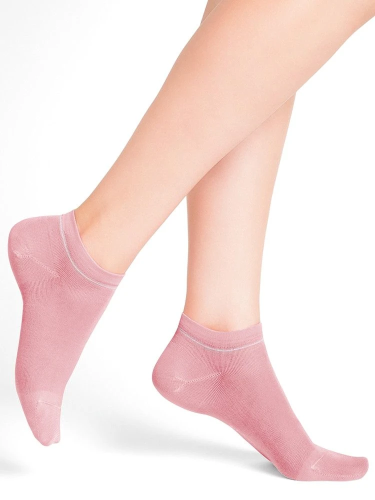 Damen Söckchen Glatt Aus 89% Seide Von Bleuforêt 4 Damen Söckchen Glatt Aus 89% Seide Von Bleuforêt – Bild 2