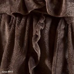 Plüsch-Hausmantel DOUCE Mittel-lang Weich Marjolaine -Marlies Dekkers Verkaufsgeschäft fleece morgenmantel nuss douce marjolaine 8