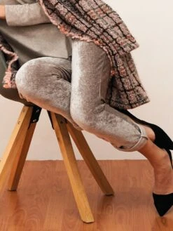 Lounge-Hose MODAL SAMT Von Chiara Fiorini -Marlies Dekkers Verkaufsgeschäft freizeit hose modal samt grau cf1902 chiara fiorini