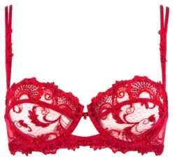BH DRESSING FLORAL Halbschale Von Lise Charmel 25 BH DRESSING FLORAL Halbschale Von Lise Charmel -Marlies Dekkers Verkaufsgeschäft halbschale bh acc3088 rot dressing floral lise charmel 2