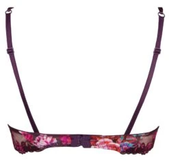 Halbschale BH AVEU EN FLEURS Seide Von Lise Charmel -Marlies Dekkers Verkaufsgeschäft halbschale bh ach3043 violette mit muster aveu en fleurs lise charmel 10 1