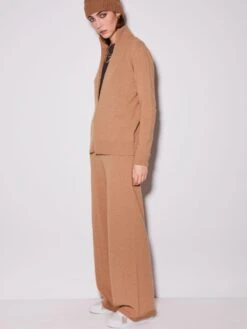 Weite WOLLMIX Lounge-Hose Von Chiara Fiorini -Marlies Dekkers Verkaufsgeschäft hose weit wollmix camel cf1335 jacke kurz wollmix camel cf1336 chiara fiorini 1 2 1
