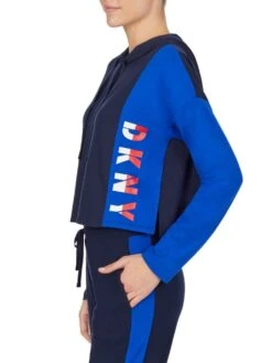 Kurz-Hoodie THE WARM UP Von DKNY Sleepwear -Marlies Dekkers Verkaufsgeschäft jacke 05 yi2022401 400 ink 0074 dkny 1