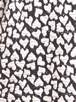 Jacke HEARTS Schwarz-weiß Von Fiori Di Chiara -Marlies Dekkers Verkaufsgeschäft jacke creme schwarz fc9128 chiara fiorini 1 1