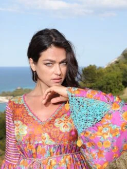 Seidenbatist Strandkleid NARCISO LILLA Von Laetitia Beachwear 13 Seidenbatist Strandkleid NARCISO LILLA Von Laetitia Beachwear -Marlies Dekkers Verkaufsgeschäft kleid lila n141 lila laettia 12