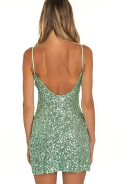 Strandkleid PAILLETTES Von Pin-Up Stars 14 Strandkleid PAILLETTES Von Pin-Up Stars -Marlies Dekkers Verkaufsgeschäft kleid pb038a gruen pailletten pin up stars 3