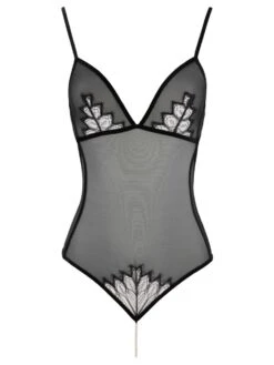 Kyoto Perlenstring-Body Schwarz Von Bracli -Marlies Dekkers Verkaufsgeschäft kyoto body bracli schwarz 1