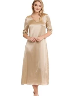 Seide Langarm Nachtkleid SEDUZIONE DI SETA Satin Von Gattina 13 Seide Langarm Nachtkleid SEDUZIONE DI SETA Satin Von Gattina -Marlies Dekkers Verkaufsgeschäft langarm nachtkleid satin seide gold 381437 seduzione di seta gattina 1 2 1