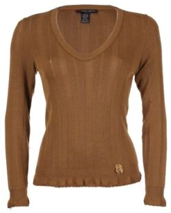 Merinowolle Seide LANGARM SHIRT Breite Rippe Von Artimaglia 9 Merinowolle Seide LANGARM SHIRT Breite Rippe Von Artimaglia -Marlies Dekkers Verkaufsgeschäft langarm shirt wolle seide 76404 cognac artimaglia 1