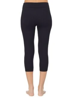 3/4 Leggings THE WARM UP Schwarz Von DKNY Sleepwear -Marlies Dekkers Verkaufsgeschäft leggings 02 yi3822401 001 black 0027 dkny