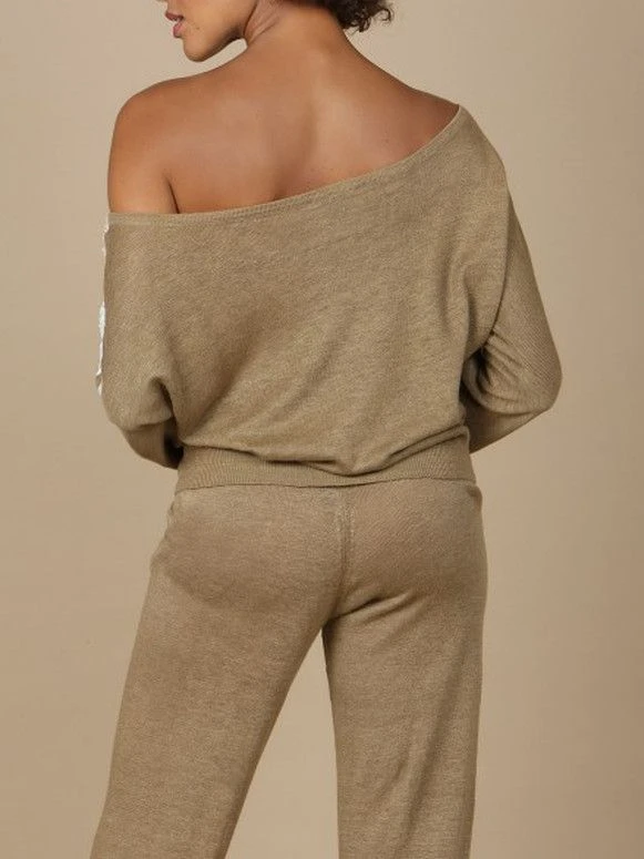 100% Leinen Pullover GLORIA No. 2 Spitze Von Marjolaine 8 100% Leinen Pullover GLORIA No. 2 Spitze Von Marjolaine – Bild 6