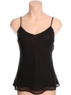 Seidentop 100% Seide FIDJI MOUSSELIN Von Marjolaine -Marlies Dekkers Verkaufsgeschäft marjolaine seide top fidji 2fid4001 schwarz