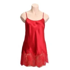 100% Seide Mini Combinette CHANTAGE Spitze Von Marjolaine -Marlies Dekkers Verkaufsgeschäft mini combinette chantage 301 rot marjolaine 1