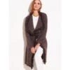 Morgenmantel KUSCHEL MOHAIR Braun Von Chiara Fiorini -Marlies Dekkers Verkaufsgeschäft mohair cardigan g0627 braun chiara fiorini