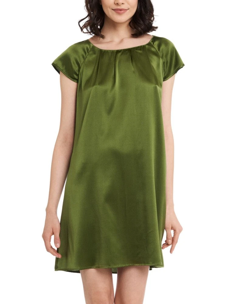 Seide Kurzarm Nachtkleid SEDUZIONE DI SETA Von Gattina 6 Seide Kurzarm Nachtkleid SEDUZIONE DI SETA Von Gattina – Bild 4