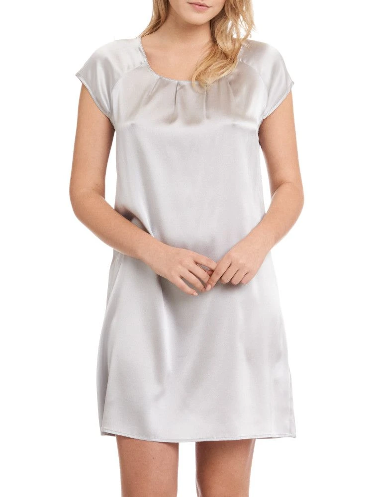 Seide Kurzarm Nachtkleid SEDUZIONE DI SETA Von Gattina 10 Seide Kurzarm Nachtkleid SEDUZIONE DI SETA Von Gattina – Bild 8