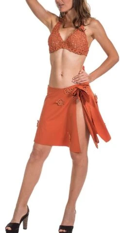 Makramee Pareo CHAINE Von Nicole Olivier -Marlies Dekkers Verkaufsgeschäft pareo chaine rost nicole olivier