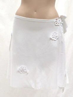 Makramee Pareo CHAINE Von Nicole Olivier -Marlies Dekkers Verkaufsgeschäft pareo chaine weiss nicole olivier 2 1