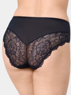 Hoher Slip Mit Spitze PEONY FLORALE Maxi By Triumph -Marlies Dekkers Verkaufsgeschäft peony florale hoher slip 10181758 schwarz triumph 2 1