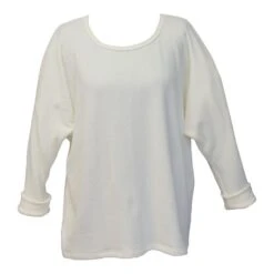 Kuschel-Baumwolle Pullover / Bigshirt CASUAL Von GATTINA -Marlies Dekkers Verkaufsgeschäft pullover casual 384866 vanille gattina 2